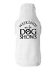 Weekends are for Dog Shows Dog Shirt by Anchored Grace Boutique