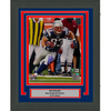 Framed Autographed/Signed Wes Welker New England Patriots 8x10 Football Photo Beckett BAS COA