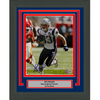 Framed Autographed/Signed Wes Welker New England Patriots 8x10 Football Photo Beckett BAS COA #2
