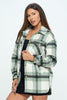 Sage Vegan Wool Shacket - Getting Limited