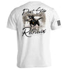 Don't Stop Retrievin' Black Lab by Shield Republic