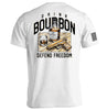 Drink Bourbon Defend Freedom by Shield Republic