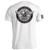 Never Retreat Never Surrender Skulls by Shield Republic