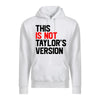 This Is Not Taylors Version Text Graphic Fashion Premium Ringspun Tee Shirt by MyWackyTees