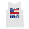 Back to Back World War Champs (Front) by Shield Republic