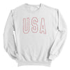 USA Collegiate Solid White (Front) by Shield Republic