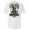 This Is My Lucky Drinking Shirt by Shield Republic