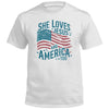 She Loves Jesus And America Too (Front) by Shield Republic