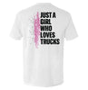 Just A Girl Who Loves Trucks by Shield Republic