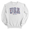 USA Floral Est 1776 (Front) by Shield Republic