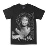 Whitney Houston Black Graphic Tee by Obsessed with graphic tees
