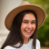 Wide Brim Hat by Ivy + Cloth