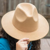Wide Brim Hat by Ivy + Cloth