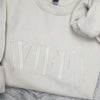 Embroidered “Wifey” Sweatshirt – Cozy Crewneck Perfect Gift for Her by Adorb Custom Tees