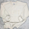 Embroidered “Wifey” Sweatshirt – Cozy Crewneck Perfect Gift for Her by Adorb Custom Tees