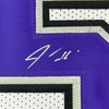 Framed Autographed/Signed Jason Williams 35x39 Sacramento White Basketball Jersey PSA/DNA COA