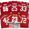 Autographed/Signed University of Wisconsin College Football Jersey Mystery Box with PSA JSA or Beckett COA by Hall of Fame Sports Memorabilia