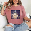 Wizard Cat Halloween Shirt – Funny Cat Meme Graphic Tee by Adorb Custom Tees