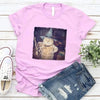 Wizard Cat Halloween Shirt – Funny Cat Meme Graphic Tee by Adorb Custom Tees