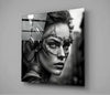 Woman Warrior Glass Wall Art || Designer Collection by Insigneart USA