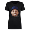 Mookie Betts Los Angeles D Vintage Head WHT by 500 LEVEL