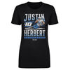Justin Herbert Los Angeles C Slide WHT by 500 LEVEL
