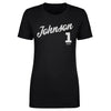 Jalen Johnson Atlanta Script WHT by 500 LEVEL