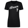 Jaylen Brown Boston Script WHT by 500 LEVEL