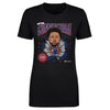 Cade Cunningham Detroit Pistons Caricature WHT by 500 LEVEL