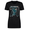 Macklin Celebrini San Jose Number Outline WHT by 500 LEVEL