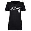 Jayson Tatum Boston Script WHT by 500 LEVEL