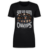 Seattle Football 2025 Champs Cartoon WHT by 500 LEVEL