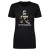 Pittsburgh Hockey 8-bit WHT by 500 LEVEL