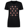 Christmas 8-bit Santas WHT by 500 LEVEL