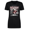 Sergei Fedorov Detroit Vintage Stats WHT by 500 LEVEL