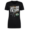 Jayson Tatum Boston Celtics Slant WHT by 500 LEVEL