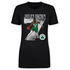Jaylen Brown Boston Celtics Number WHT by 500 LEVEL