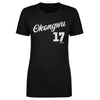 Onyeka Okongwu Atlanta Script WHT by 500 LEVEL
