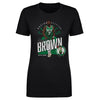 Jaylen Brown Boston Celtics Shield WHT by 500 LEVEL