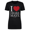 Drake Maye New England I Heart WHT by 500 LEVEL