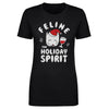 Christmas Feline The Holiday Spirit WHT by 500 LEVEL