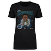 Anthony Edwards Minnesota Timberwolves Caricature Retro WHT by 500 LEVEL