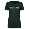 500 LEVEL Wordmark WHT by 500 LEVEL