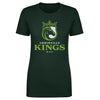 Louisville Kings Primary Logo WHT by 500 LEVEL