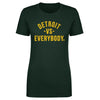 Detroit Vs. Everybody Yellow WHT by 500 LEVEL