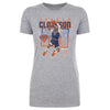 Jordan Clarkson New York Knicks Shattered WHT by 500 LEVEL