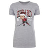 Connor Bedard Chicago Cartoon Santa Hat WHT by 500 LEVEL