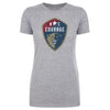 North Carolina Courage Vintage Primary Logo WHT by 500 LEVEL
