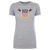 USRowing Emblem WHT by 500 LEVEL