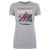 Ashley Sanchez North Carolina Courage Cracked Number WHT by 500 LEVEL